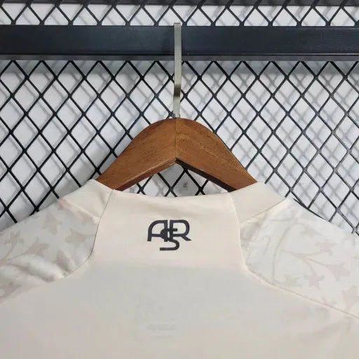 "Camisa Roma Away 23/24 - Torcedor Masculina Bege - Netmantos"