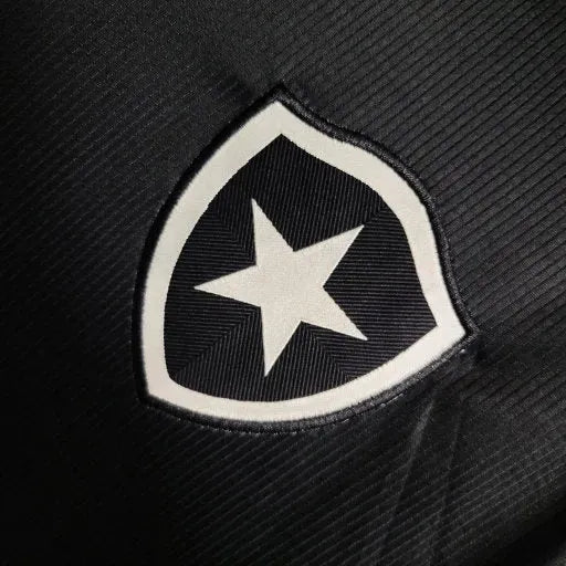 "Camisa Bota Fogo Away 4th 23/24 - Torcedor Masculina Preta e Amarela - Netmantos"