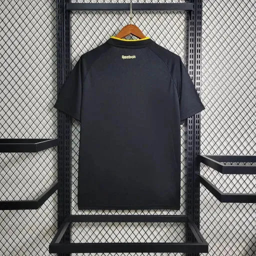 "Camisa Bota Fogo Away 4th 23/24 - Torcedor Masculina Preta e Amarela - Netmantos"