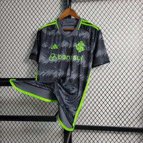 "Camisa Sport Club Internacional Third 23/24 - Torcedor Masculina Verde e Preta - Netmantos"