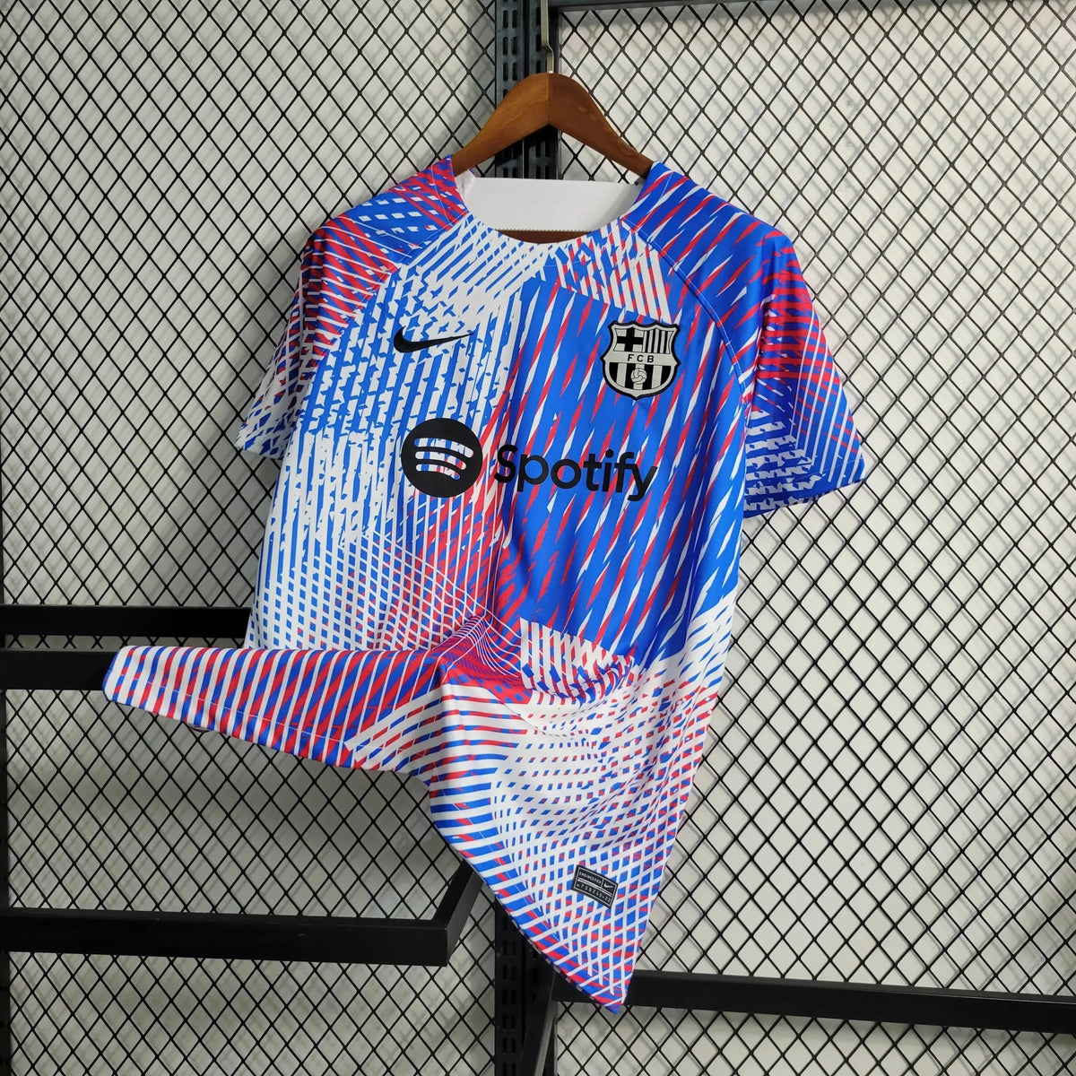 "Camisa Barcelona Treino 23/24 - Torcedor Masculina Azul - Netmantos"