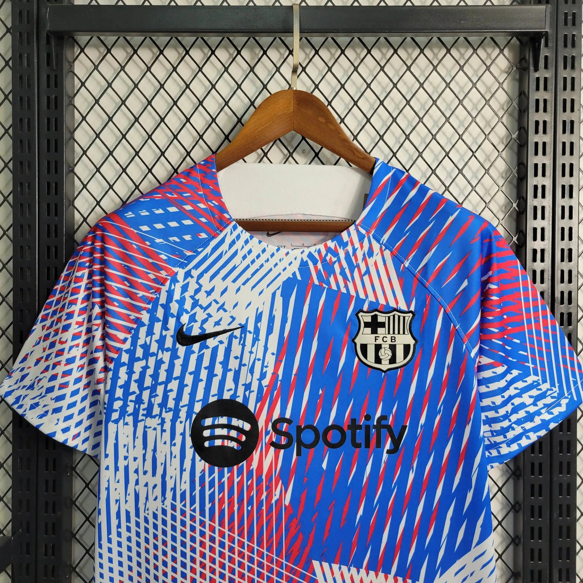 "Camisa Barcelona Treino 23/24 - Torcedor Masculina Azul - Netmantos"