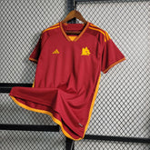 "Camisa Roma Home 23/24 - Torcedor Masculina Vermelha - Netmantos"