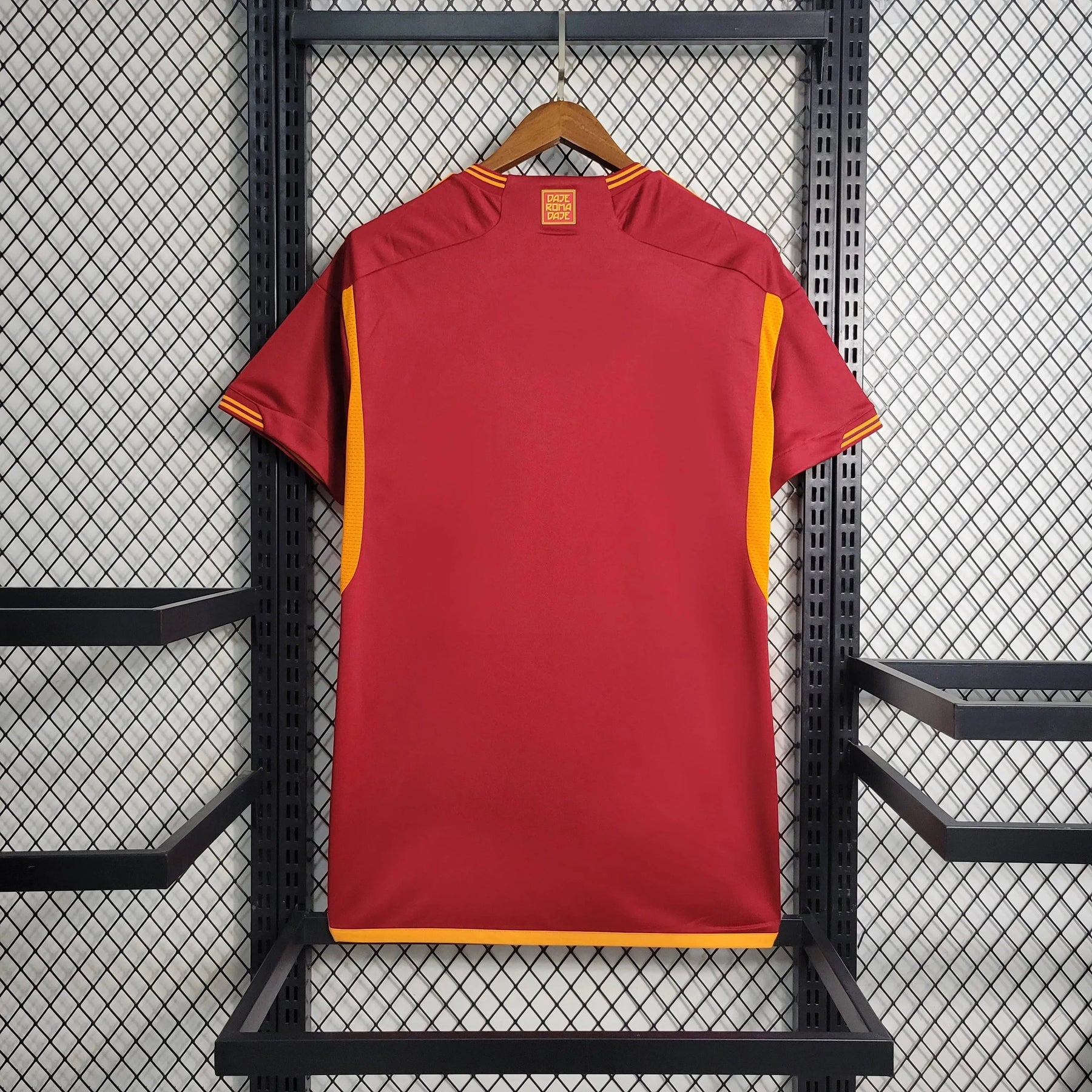"Camisa Roma Home 23/24 - Torcedor Masculina Vermelha - Netmantos"