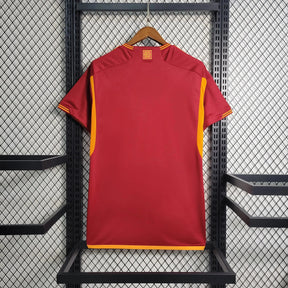 "Camisa Roma Home 23/24 - Torcedor Masculina Vermelha - Netmantos"