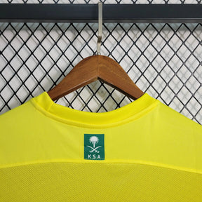 "Camisa Al-Nassr Home 23/24 - Torcedor Masculina Amarela - Netmantos"