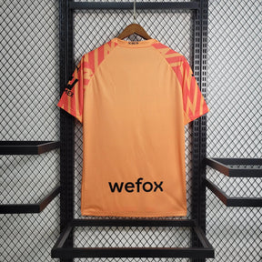"Camisa AC Milan Goleiro 23/24 - Torcedor Masculina Laranja - Netmantos"