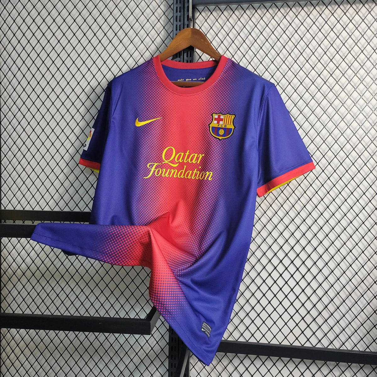 "Camisa Barcelona Retrô Home 12/13 - Torcedor Masculina - Netmantos"