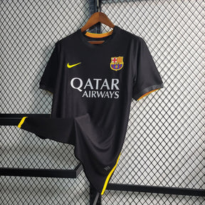 "Camisa Barcelona Retrô Away 13/14 - Torcedor Masculina Preta - Netmantos"