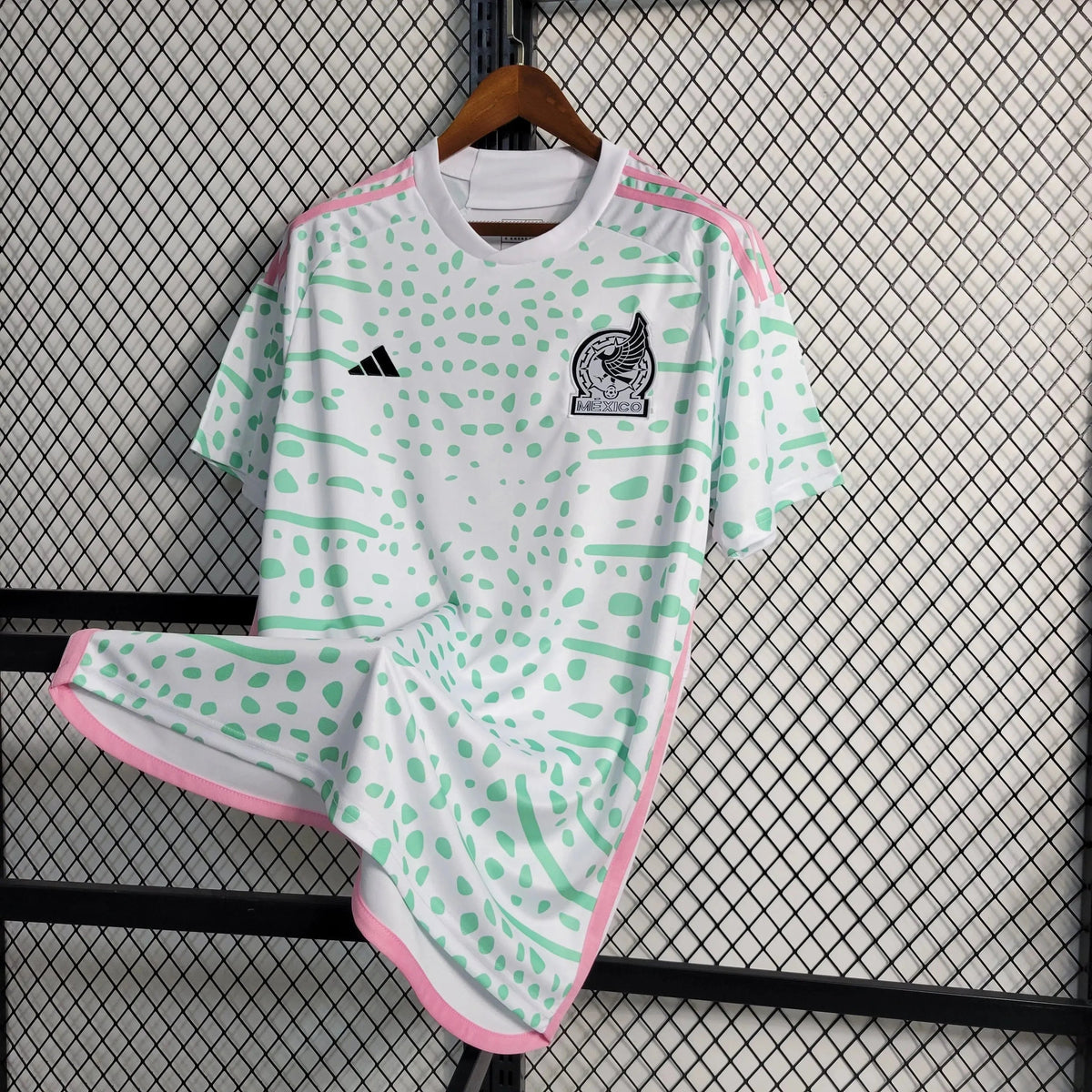 "Camisa México 23/24 - Torcedor Masculina Branca - Netmantos"