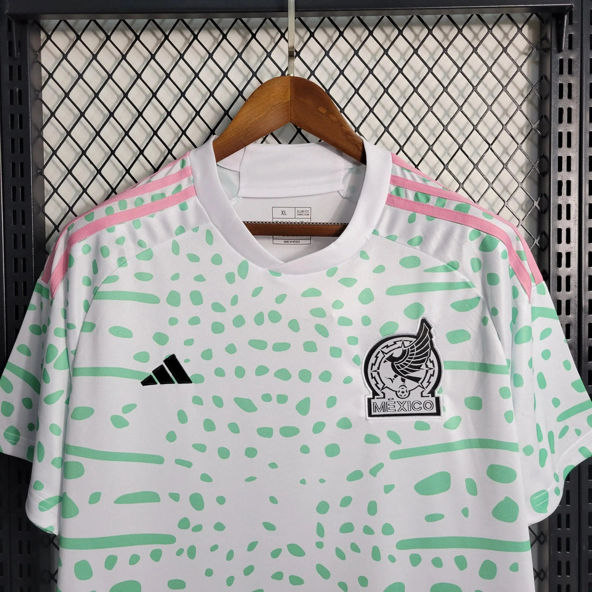 "Camisa México 23/24 - Torcedor Masculina Branca - Netmantos"