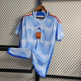 "Camisa Espanha Away 22/23 - Torcedor Masculina Azul - Netmantos"