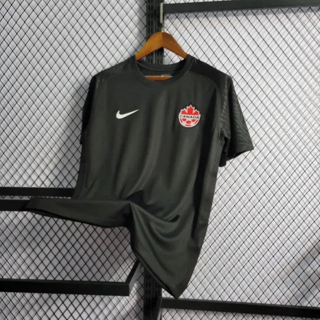 "Camisa Canadá 22/23 - Torcedor Masculina Preta - Netmantos"