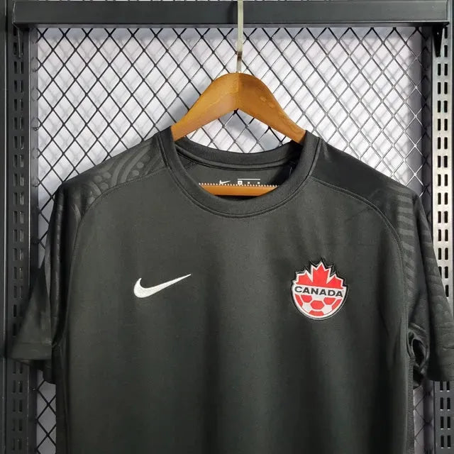 "Camisa Canadá 22/23 - Torcedor Masculina Preta - Netmantos"