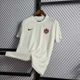 "Camisa Canadá 22/23 - Torcedor Masculina Branca - Netmantos"