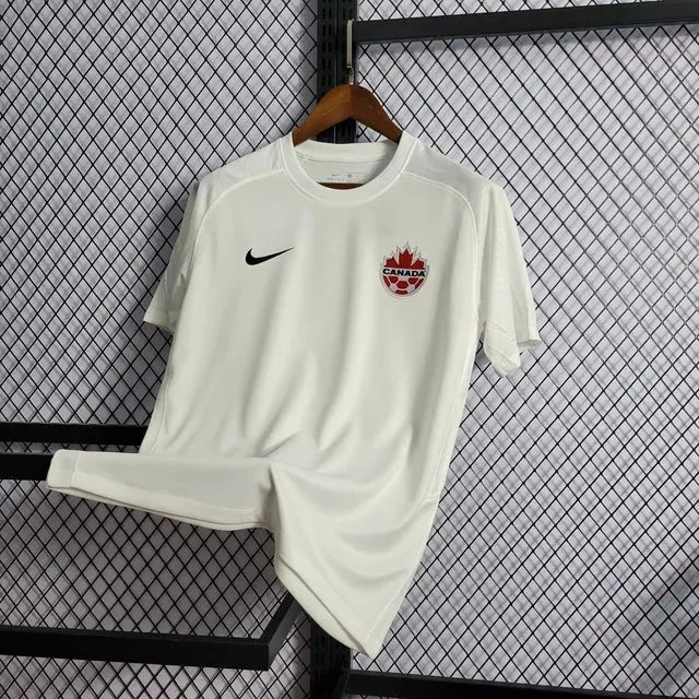 "Camisa Canadá 22/23 - Torcedor Masculina Branca - Netmantos"