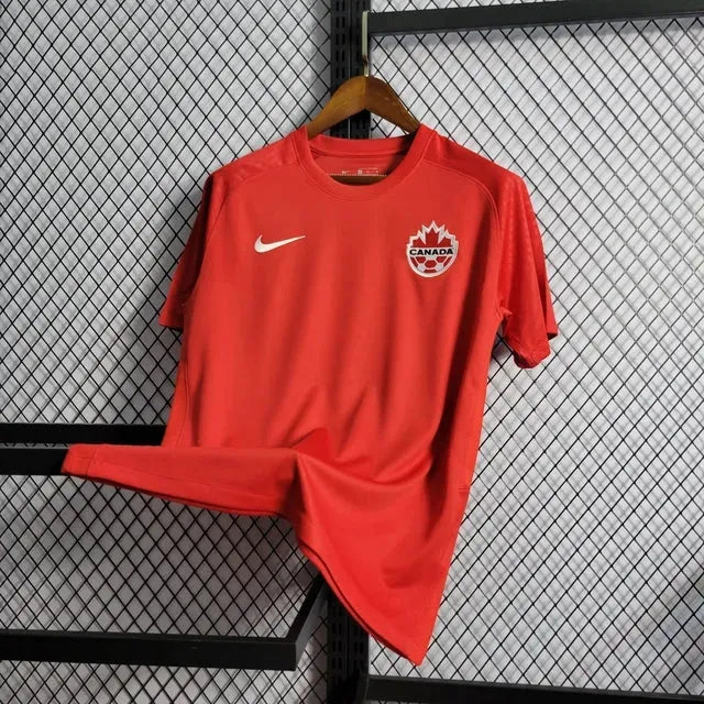 "Camisa Canadá 22/23 - Torcedor Masculina Vermelha - Netmantos"
