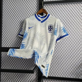 "Camisa Brasil Edição Especial 22/23 - Torcedor Masculina Branca e Azul - Netmantos"