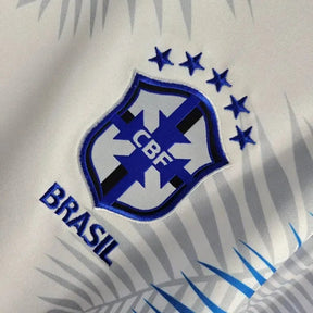 "Camisa Brasil Edição Especial 22/23 - Torcedor Masculina Branca e Azul - Netmantos"