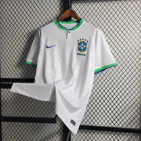 "Camisa Brasil Leopard 22/23 - Torcedor Masculina Branca - Netmantos"