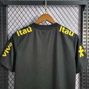 "Camisa Brasil Polo - Torcedor Masculina Preta - Netmantos"
