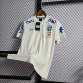 "Camisa Brasil Polo - Torcedor Masculina Branca - Netmantos"