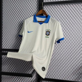 "Camisa Brasil Away 19/20 - Torcedor Masculina Branca - Netmantos"