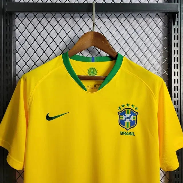 "Camisa Brasil Home 2018 - Torcedor Masculina - Netmantos"