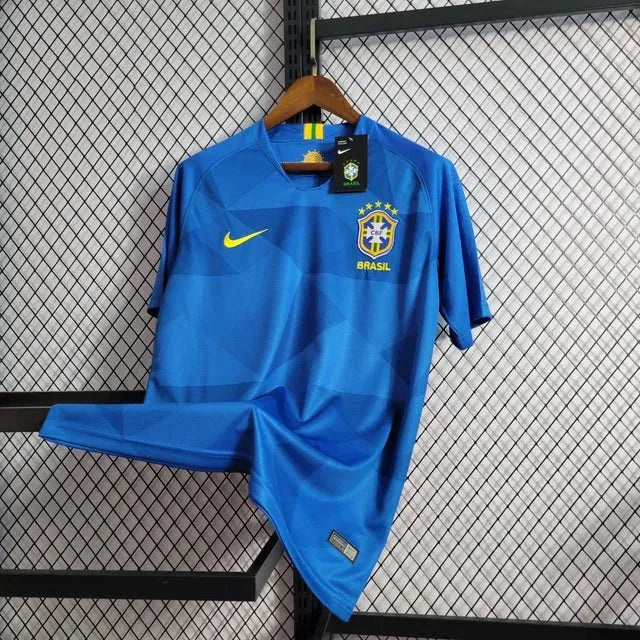 "Camisa Brasil Away 2018 - Torcedor Masculina Azul - Netmantos"