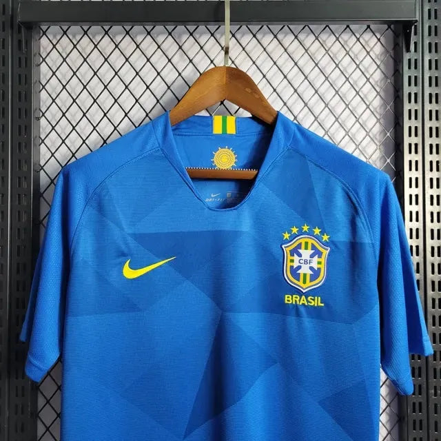 "Camisa Brasil Away 2018 - Torcedor Masculina Azul - Netmantos"