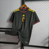 "Camisa Bélgica Away 22/23 - Torcedor Masculina Preta - Netmantos"