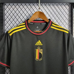 "Camisa Bélgica Away 22/23 - Torcedor Masculina Preta - Netmantos"