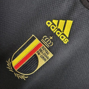 "Camisa Bélgica Away 22/23 - Torcedor Masculina Preta - Netmantos"