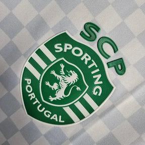 "Camisa Sporting Away 22/23 - Torcedor Masculina Branca - Netmantos"