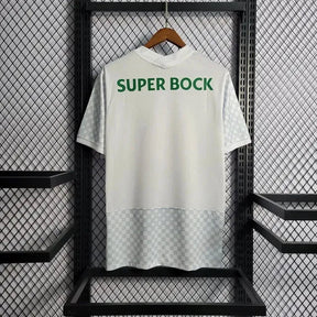 "Camisa Sporting Away 22/23 - Torcedor Masculina Branca - Netmantos"