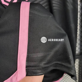 "Camisa Inter Miami Away 23/24 - Torcedor Masculina Preta - Netmantos"