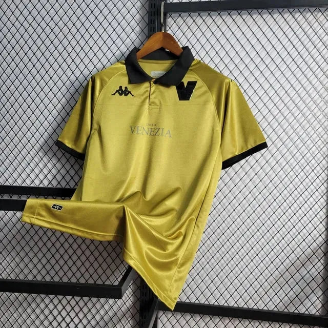 "Camisa Venezia 22/23 - Torcedor Masculina Dourada - Netmantos"