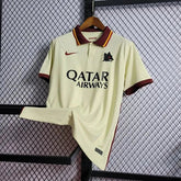"Camisa Roma Away 20/21 - Torcedor Masculina Bege - Netmantos"