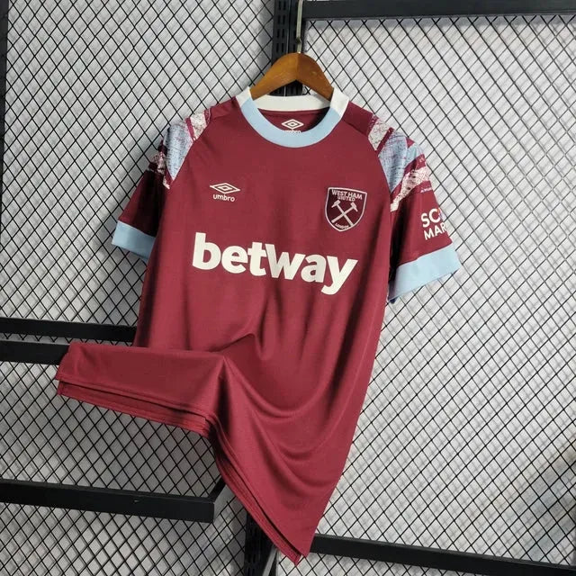 "Camisa West Ham Home 22/23 - Torcedor Masculina - Netmantos"