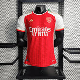 "Camisa Arsenal Home 23/24 - Jogador Masculina Vermelha - Netmantos"