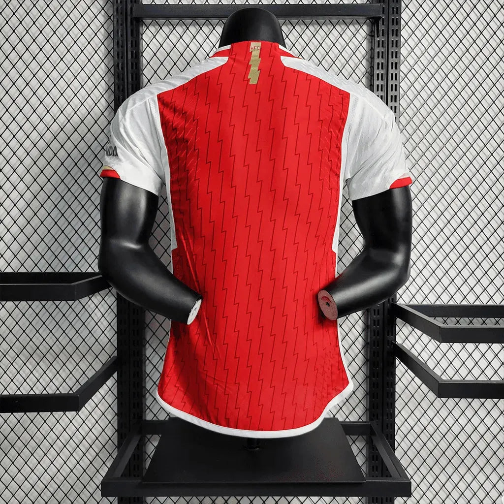 "Camisa Arsenal Home 23/24 - Jogador Masculina Vermelha - Netmantos"