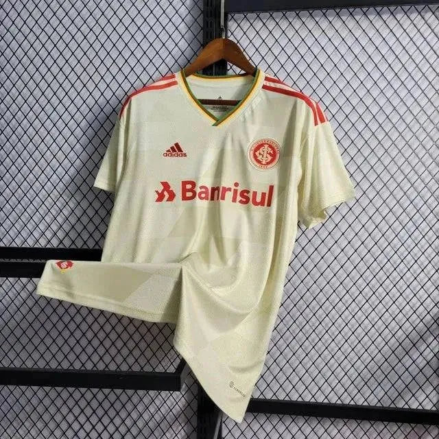 "Camisa Sport Club Internacional Away 22/23 - Torcedor Masculina Branca - Netmantos"