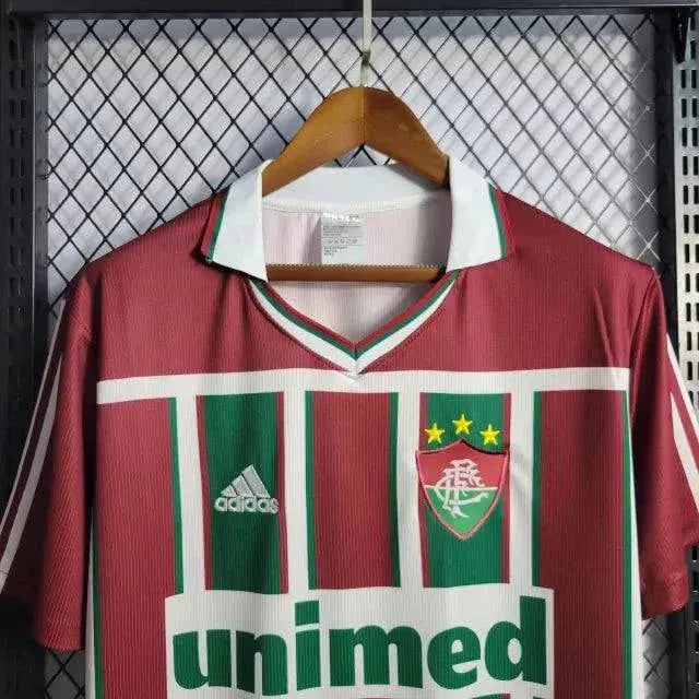 "Camisa Fluminense Retrô Home 02/03 - Torcedor Masculina - Netmantos"