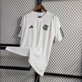 "Camisa Flamengo Treino 23/24 - Torcedor Masculina Branca - Netmantos"