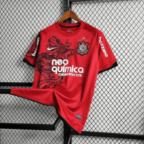 "Camisa Timão Retrô 11/12 - Torcedor Masculina Vermelha - Netmantos"
