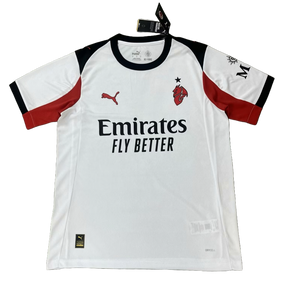 Camisa AC Milan Away 25/26 - Torcedor Masculina Branca
