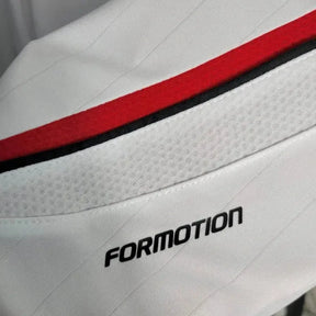 Camisa AC Milan Away Retrô 2006/07 - Torcedor Masculina Branca Manga Longa - Netmantos