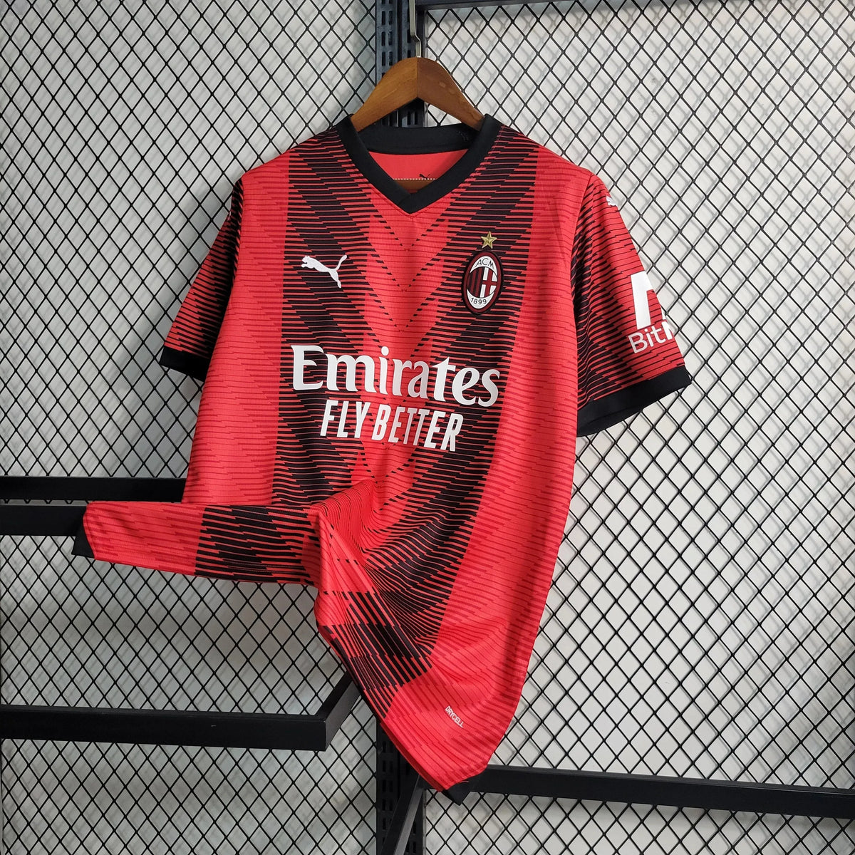 Camisa AC Milan Home 23/24 - Torcedor Masculina - Netmantos