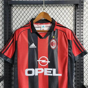 Camisa AC Milan Home Retrô 1998/99 - Torcedor Masculina - Netmantos