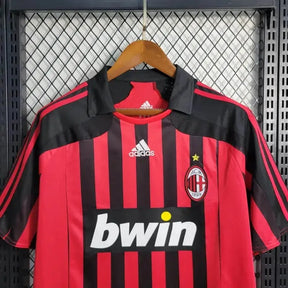 Camisa AC Milan Home Retrô 2007/08 - Torcedor Masculina - Netmantos